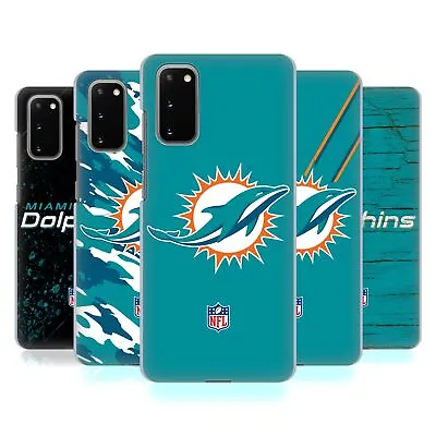 Official Nfl Miami Dolphins Logo Hard Back Case For Samsung Phones 1 • £17.95