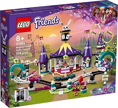 LEGO FRIENDS 41685 Magical Funfair Roller Coaster • $155