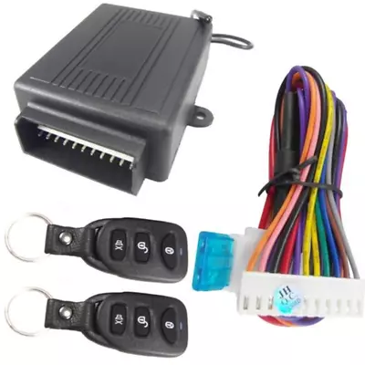 Car Central Power Door Lock/Unlock Remote Key Kit Keyless Entry System Universal • $20.60