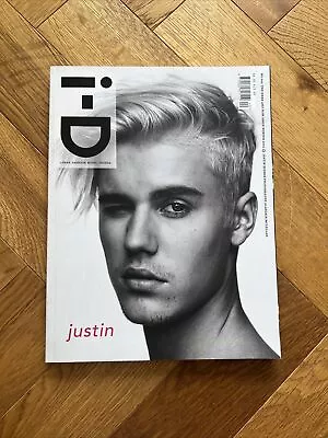 I-D Magazine Justin Bieber Cover Winter 2015 • $7.47