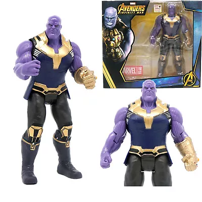 ZD Toys Marvel Avengers: Endgame Thanos 7'' PVC Action Figure Model Toy Gift • £21.99