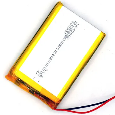 3.7V 8000mAh 126090 Lipolymer Battery Rechargeable Cell For DVD Powerbank PAD PD • $13.59