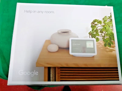 $100 • Buy The Google Nest Hub 2nd Gen Smart Display Chalk In Colour NEW In Box