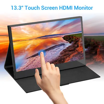 $293.03 • Buy Eyoyo 13.3in Touchscreen Monitor 1920x1080 HDMI Gaming Display PC Second Screen