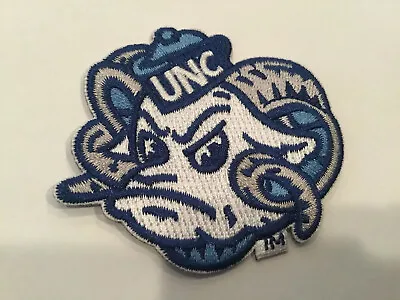 UNC UNIVERSITY OF NORTH CAROLINA TAR HEELS Embroidered Iron On Patch 2.5” X 2.25 • $6.79