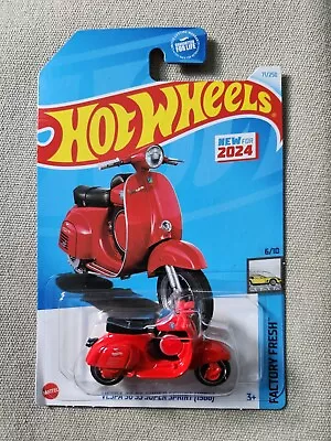 NEW 2024 Hot Wheels Red Vespa 90 SS Super Sprint (1966) Factory Fresh • $1.50