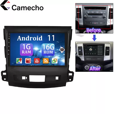 Android 11 Car Stereo GPS Navi Radio Bluetooth For Mitsubishi Outlander XL 08-15 • $99.99