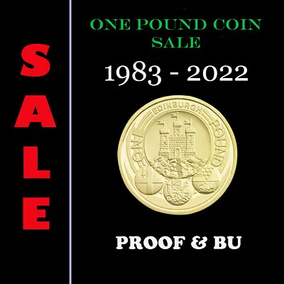 £14.75 • Buy **SALE** £1 One Pound Coin Hunt | PROOF & BU Only | Select 1983-2022 | **SALE**