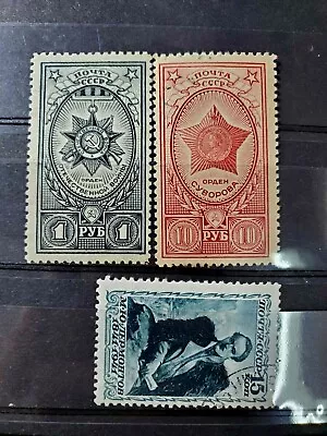 Russia Stamps  #819 Used #872-873  Cv 49 Euro  • $4.99