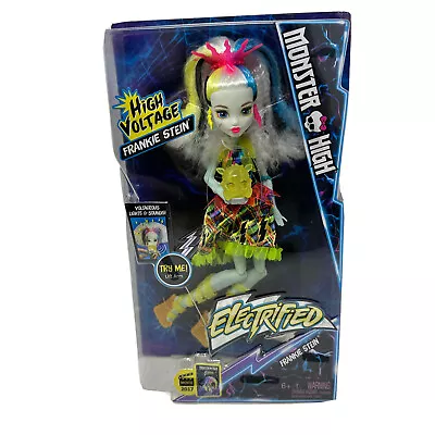 NIB Monster High Voltage Electrified Frankie Stein Doll Lights Sound Work! • $74.99