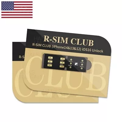 R-SIM18 CLUB RSIM18 Club IOS16 Nano Unlock Card For IPhone 14 13 12 11 X XR SE • $8.29