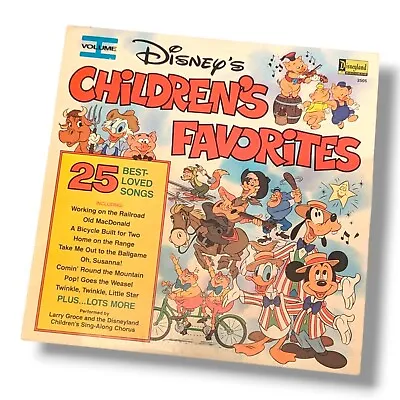 Disney's Children's Favorites Vol 1 Vinyl LP #2505 • $9.99