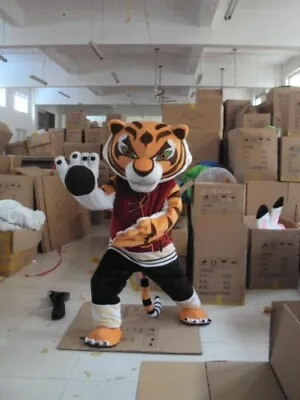 $119.99 • Buy Tigress Tiger Kung Fu Panda Mascot Costume Halloween COS Adult Fancy Dress Newly