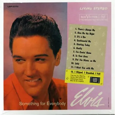 Elvis Presley : Something For Everybody CD Highly Rated EBay Seller Great Prices • £29.99