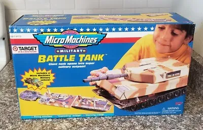 Micro Machines  Battle Tank  Military  Super Galoob Rare Target Exclusive New • $124.99