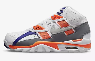 Nike Air Trainer High SC Auburn White Orange Blue DV2212-100 Mens New • $141.85