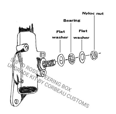 5/8  Massey Ferguson 10 Tractor Ross Easy Steering Upgrade With Threaded Stud • $17
