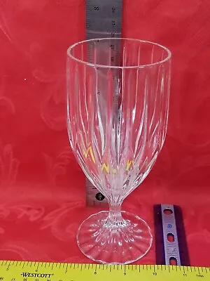 Mikasa Park Lane Clear Iced Tea Goblet Glasses 7 1/4” Tall EUC Crystal • $40.52