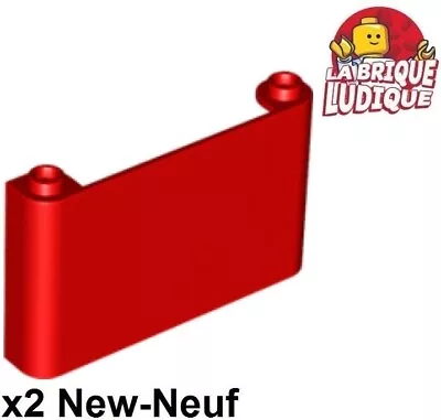 LEGO 2x Windscreen 1x6x3 Pare Car Window Windscreen Panel Red/Red 64453 New • $3.98