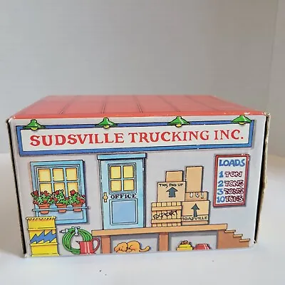 Vintage 1986 Avon Sudsville Trucking Inc Decorative Toy Truck With Soap Sealed • $14.95