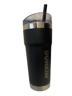 $25.99 • Buy DUNKIN DONUTS 24oz Travel Mug/Tumbler Stainless Steel Brand New 2022