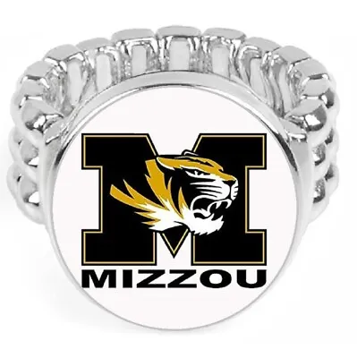 University Missouri Tigers Mens Womens Football Ring Jewelry Gift Fits All D2 • $19.96