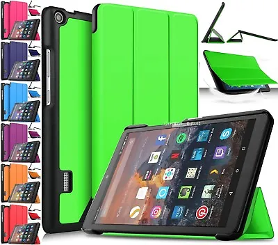 £7.46 • Buy Stand Case Cover Magnetic Leather Smart For Amazon Kindle Fire HD 8 2018 8th Gen
