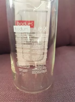 £13.50 • Buy Bodum Spare Cafetiere Glass 0.35L 3 Espresso Cup Size Genuine Part Boxed