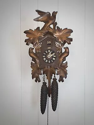 Vtg Black Forest German 8-Day Cuckoo Clock Regula Model( Untested) • $65