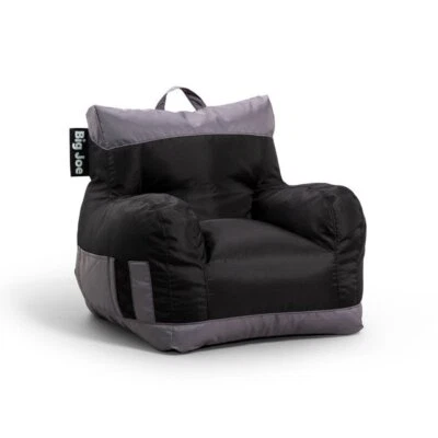$54.71 • Buy Big Joe Dorm 2.0 Two Tone Black Smart Max Bean Bag Chair