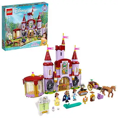 $62 • Buy LEGO Disney Belle And The Beast’s Castle 43196 Building Toys