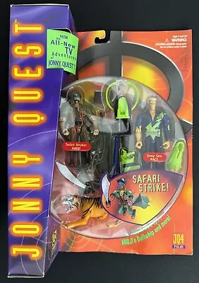 Jonny Quest The Real Adventures Safari Strike! JQ4 1995 Galoob NEW MOC Sealed • $23