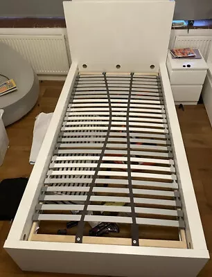 Ikea Malm Single Bed Frame. White. • £29