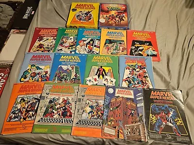 Massive Marvel Super Heroes Rpg Lot! Tsr! Basic Set X-men Modules! L@@k!! • $299.99