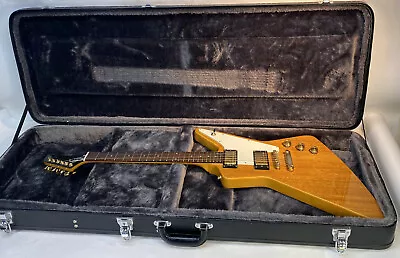 VINTAGE 1998 Epiphone KORINA Explorer GUITAR  In Hard Case • $2299.95