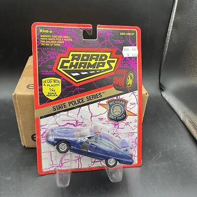 Road Champs 6430-04 Diecast 1:43 Michigan State Patrol Police Series Car • $15