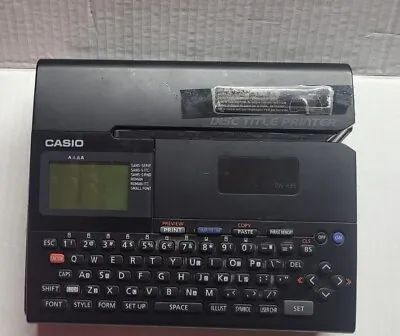 Casio CW-K85 CD/DVD Thermal Printer - Untested No Power Adapter  • $18.98