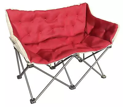 Double Camping Chair Quest Leisure Bordeaux Pro Snug Caravan Motorhome • £94.65