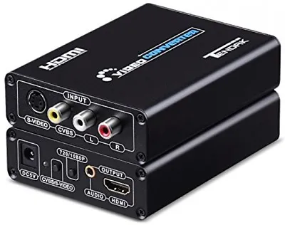 £48.46 • Buy  S-video To HDMI 3RCA AV CVBS Composite To HDMI Converter Upscaler Adapter