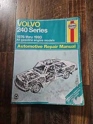 New Volvo 240 Series Gasoline 1976 Thru 1993 Haynes Repair Manual 97020 (270) • $11.90