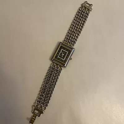 Moulin Silvertone Matel Bracelet Watch New Battery • $12