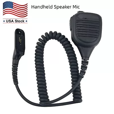 Handheld Microphone Remote Speaker Mic For Motorola APX 6000 7000 PMMN4061B USA • $23.75