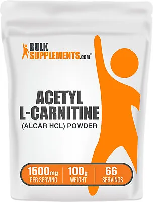 BulkSupplements ALCAR HCL (Acetyl L-Carnitine HCL) - 1500 Mg Per Serving • $24.96