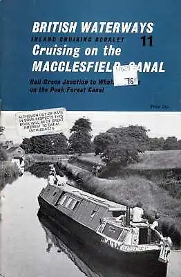 £6.85 • Buy Anon BRITISH WATERWAYS INLAND CRUISING BOOKLET 11: CRUSING ON THE MACCLESFIELD C