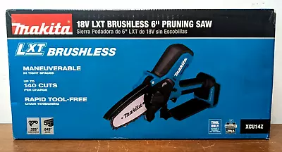 Makita XCU14Z 18V LXT Brushless 6  Pruning Saw - Tool Only - *NEW IN BOX* • $174.95