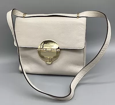 Michael Kors Ivory Leather Margo Crossbody  • $30