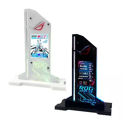 US Graphic Video Card Bracket VGA Holder 2.4  LCD RGB CPU GPU RAM Monitor AID64 • $50.21