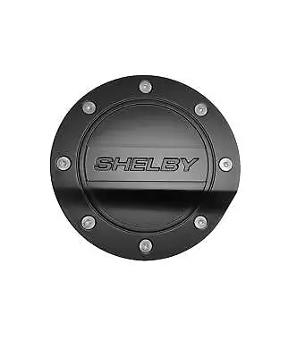 2016-2023 Ford Mustang Shelby GT350 GT-350 Black Gas Fuel Door Embossed • $68.26