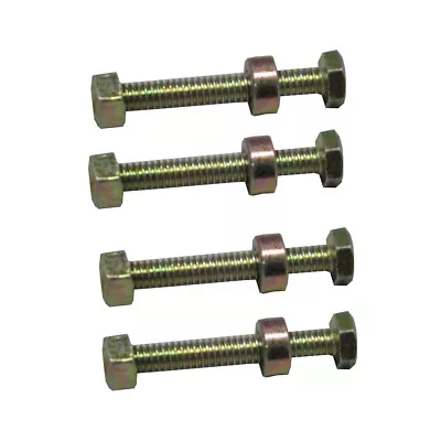 (Pack Of Four) Snow Thrower Shear Pins Bolts And Nuts Fits Murray 88951MA 703057 • $8.99