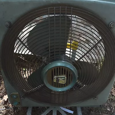 Vintage Emerson Electric Of St. Louis Window Fan-2 Speeds-Blows In/out 27”X 26” • $74.99